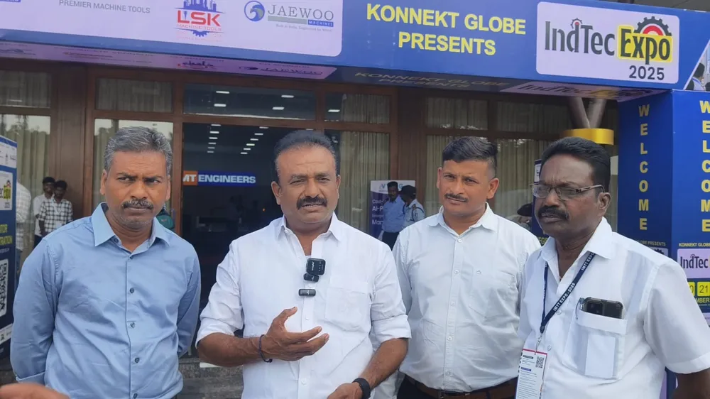 Organisers under the Konnekt Globe presents INDTEC EXPO banner